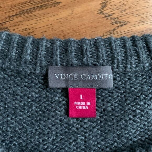 Vince Camuto Knit Gray Sweater - Picture 10 of 10